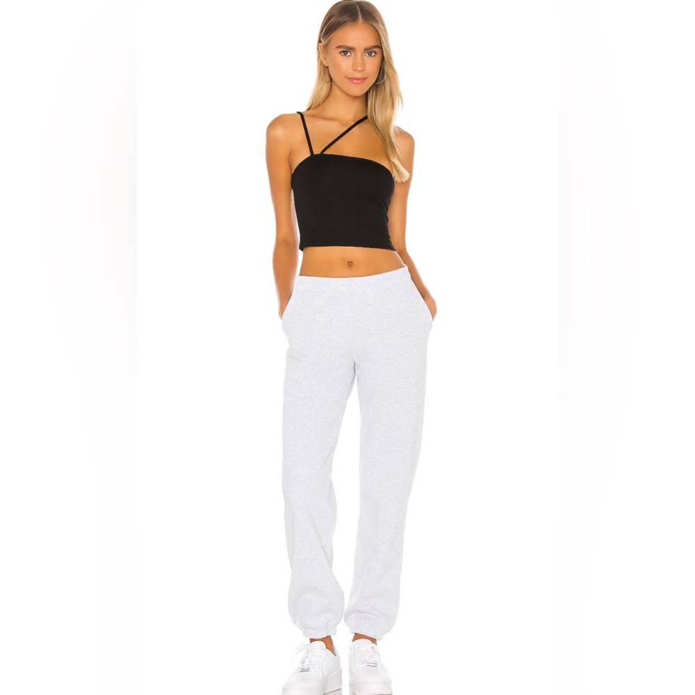 Lover and Friends Carter Top Black Strappy Crop Top - Picture 7 of 9